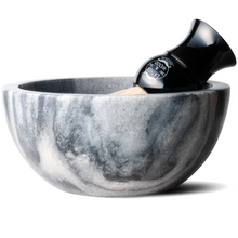 Marble Shaving Bowl - Gray