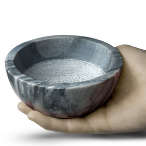 Marble Shaving Bowl - Gray